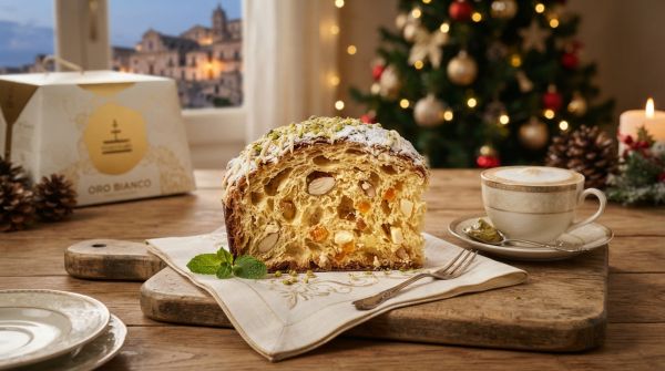Erleben sie den genuss des panettone fiasconaro oro bianco