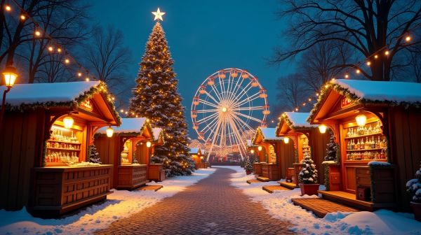 Top Ideen für festliche Dekoration auf Weihnachtsmärkten