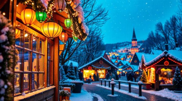 Top Ideen für festliche Dekoration auf Weihnachtsmärkten